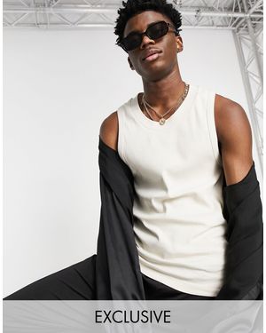 Collusion Ribbed Vest - Multicolour