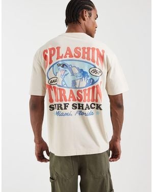 Hollister Back Graphic T-shirt - White