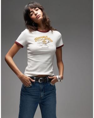 Levi's – rickie – ringer-t-shirt - Grau