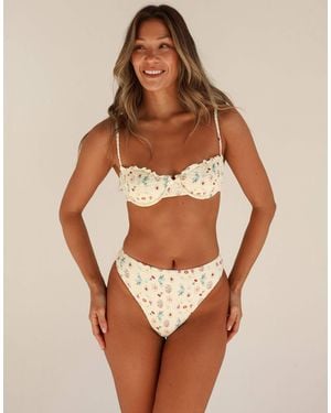 Dippin' Daisy's Chica Underwire Bikini Top - Brown