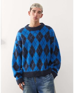Collusion – sweatshirt - Blau