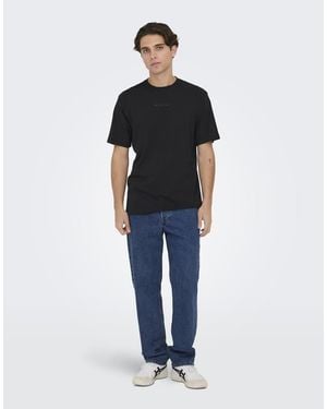 Only & Sons Regular Fit Jeans - Blue
