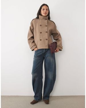 Threadbare Jacke mit stehkragen - Schwarz