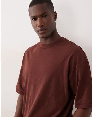 ASOS – oversize-t-shirt - Rot