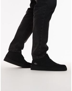 Lacoste Botines Chukka Negros Baseshot De