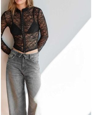 Pull&Bear Top - Grigio