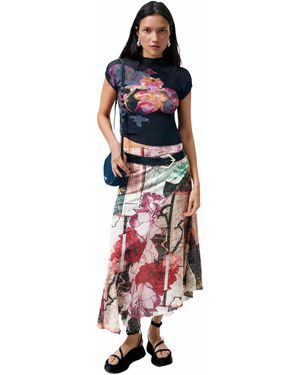 Desigual – langer rock - Weiß