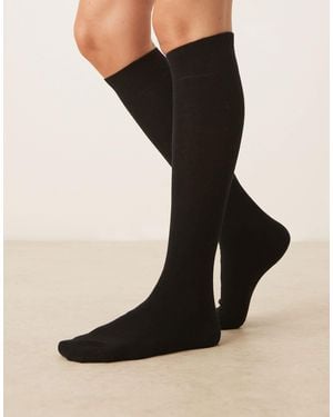 ASOS – kniestrümpfe - Schwarz