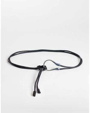 TOPSHOP Annie gürtel mit metall-details - Natur