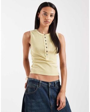 Free People Jamie Henley Tank Top - Blue