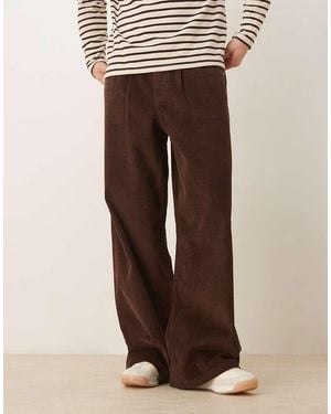 ASOS Super Baggy Trousers - Brown