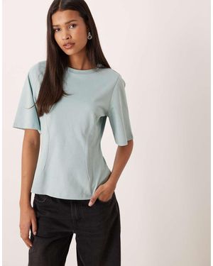 Aware Getailleerd T-Shirt - Grijs