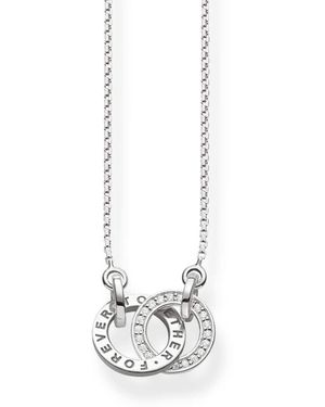 Thomas Sabo Forever Together Necklace - Brown