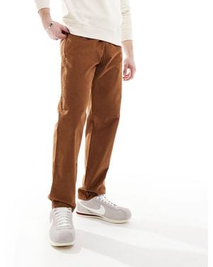 Nike – club – chinohose aus cord - Braun