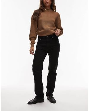 ARKET Jade Stretch Full Length Slim Leg Jeans - Black