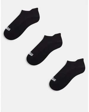 4505 – icon – 3er-pack schnelltrocknende sneaker-sportsocken - Schwarz