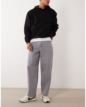 ASOS Loose Straight Jeans - Gray