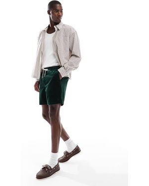 Polo Ralph Lauren Prepsters Flat Front Cord Shorts - White