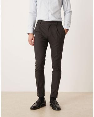 ASOS Skinny Suit Pants - Black