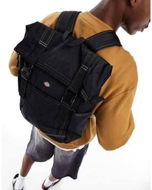 Dickies Ashville Roll Top Backpack - Black