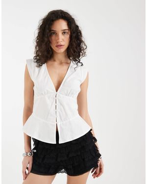Motel Devlon Blouse - White