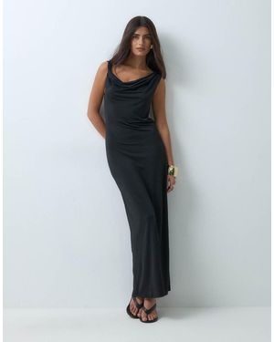 Vero Moda Sleeveless Twist Detail Maxi Dress - Blue