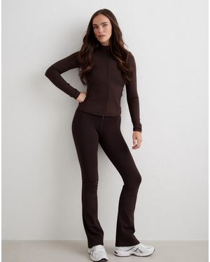 Aim'n Wärmende flare-leggings petite - Braun