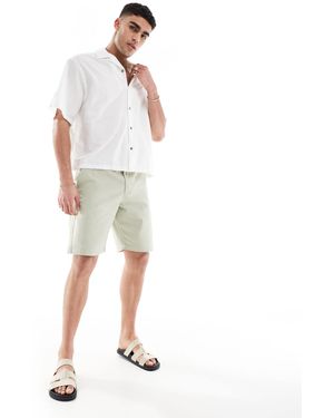 French Connection French Connection Slim Chino Shorts - White