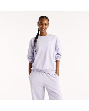 New Balance Sport Essentials French Terry Crew - Purple