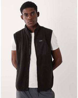 Regatta Full Zip Frankie Fleece Bodywarmer - Black