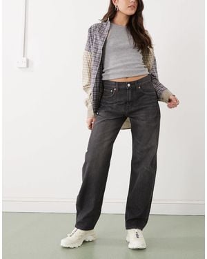 Weekday Nebula Cocoon Jeans - Gray