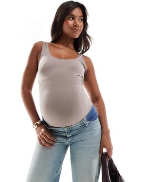 Mama.licious Mamalicious Maternity Seamless Vest Top - Multicolor