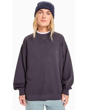 Quiksilver Essential Crew Neck - Purple
