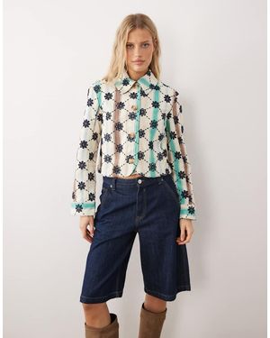 Free People Cassie Mod Jacket - Blue