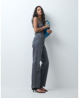 ASOS Comfort Stretch Straight Leg Jean - Blue