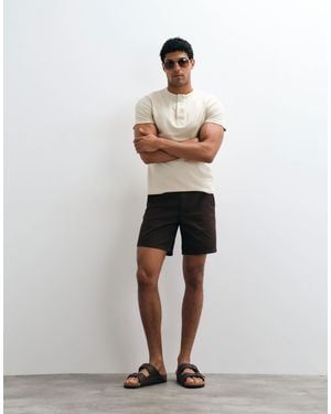 ASOS Slim Fit Chino Shorts - White