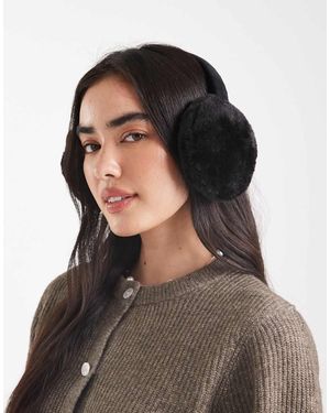 New Look Oorwarmers Van Imitatiebont - Bruin