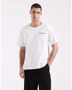 Jack & Jones Logo T-shirt - White