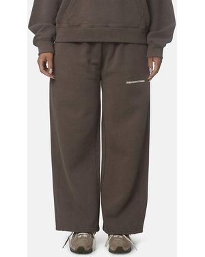 Good For Nothing Joggers Oversize De Algodón Lavado En - Gris