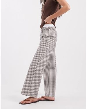 ASOS Boxer Waistband Pull On Pants - Gray