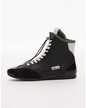 Bronx Myr-aa Lace Up Boxing Boot - Black