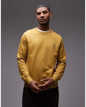 Paul Smith Zebra Logo Sweatshirt - Yellow