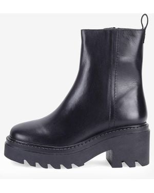 OFF THE HOOK – bridgford – stylishe lederstiefel - Blau