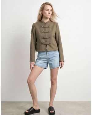 HYPEDROP – cropped-jacke - Grün