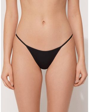 Tezenis Bikini G-String With Side Panel - Natural