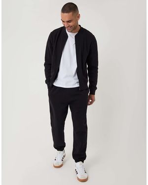 Threadbare Tapered Joggers - Black