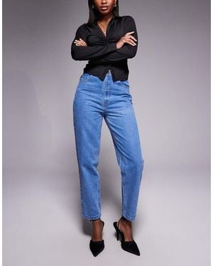 JLUXLABEL Roesia Slim Fit Jeans - Blue