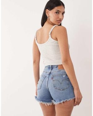 Levi's 501 Hourglass Denim Shorts - Blue