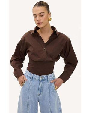 Loavies Luminous Desire Tailored Blouse - Blue