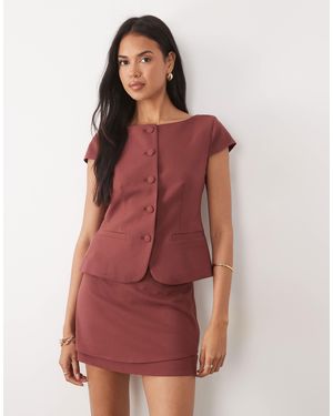ASOS Tailored Cap Sleeve Tailored Top